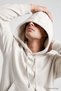Ecru Standard Fit Basic Men's Sweatshirt - 88513