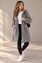 Women's Welsoft Zippered Hooded Long Fleece Cardigan - 2