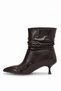 Elit Pm104 K006-1R Women's Heeled Boots, Brown. - 3