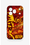 Honor 600 Pro Compatible Silicone Case with a Göztepe-Themed Pattern. - 2