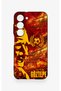 Samsung S23 Compatible Göztepe-Themed Patterned Silicone Case. - 2
