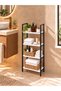 Bathroom Organizer, Kitchen Shelf, Bathroom Cabinet, Multi-Purpose Cabinet, 4-Tier Metal Kitchen Organizer, Bathroom Shelf. - 3
