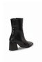 Elit Mst917R Women's Fur-Lined Heeled Boots, Black. - 4