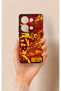 Redmi Note 13 Pro 4g Compatible, Göztepe-Themed Patterned Silicone Case.