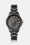 Women CIWLG2232404 Jesina Gun Analog Stainless Steel Strap Watch 30 mm, Black
