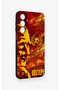 Samsung A16 Compatible Göztepe-Themed Patterned Silicone Case. - 3
