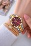 Steel Strap 30 Mt Water Resistant Custom Design Women's Wristwatch + Bracelet Vs.Blkt.1278 - 3