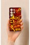 Samsung S25 Ultra Compatible Silicone Case with a Göztepe-Themed Pattern.