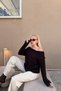 Madonna Yaka Sim Detail Knit Sweater - 3