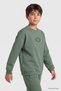 Light Green Standard Fit Printed Boys' Tracksuit - 11320 - 2