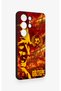 Samsung S26 Ultra Compatible Göztepe-Themed Patterned Silicone Case. - 3