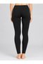 Women's Black Thermal Leggings with Thermowarm Technology, Heat-Insulated, with a Brushed Inner Lining, Flexible, Opaque, Winter Leggings, Sizes M-Xxl. - 2