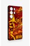 Samsung S25 Ultra Compatible Silicone Case with a Göztepe-Themed Pattern. - 3