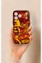 iPhone 17 Pro Max Compatible Silicone Case with a Göztepe-Themed Pattern.