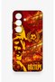Samsung S26 Compatible Göztepe-Themed Patterned Silicone Case. - 2