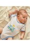 Bk Kids Little Prince Design Blue Baby Bodysuit - 1, 12-18 Months. - 5