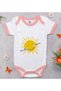 BK Kids Smile More Pink Baby Bodysuit with Design - 1 (12–18 months)