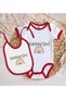 Bk Kids Father's Day-Themed Red Baby Bodysuit and Bib Gift Set - 1, for Ages 12-18 Months. - 2