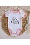Bk Kids Our Home's Joy – Designed Pink Baby Bodysuit – 1, 3-6 Months. - 3