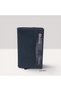 Genuine Leather Card Holder Wallet with Snap Closure and RFID Protection