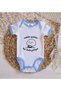 BK Kids "Here Comes Trouble" Printed Blue Baby Bodysuit-1, 12–18 months - 3