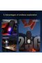Key Chain Flashlight Portable Waterproof Clip Lamp - 4