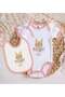 Bk Kids Hello Design Pink Baby Bodysuit and Bib Gift Set - 1, for Ages 12-18 Months. - 2