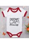 BK Kids "Daddy's Little Princess" Red Baby Bodysuit-1