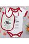 Bk Kids – Red Baby Bodysuit and Bib Gift Set with Eye-Catching Design – 1, for Ages 12-18 Months.
