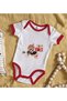 BK Kids Mini-Printed Red Baby Bodysuit-1, 12–18 months - 2