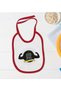 BK Kids "My Uncle Takes Care of Everything" Red Baby Bodysuit and Bib Gift Set - 1 - 4
