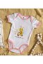Bk Kids Cute Bee Design Pink Baby Bodysuit - 1, 3-6 Months. - 2