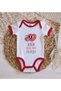 Bk Kids Bezdum Designed Red Baby Bodysuit - 2, 0-3 Months. - 3