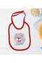 Bk Kids Cute Cat Design Red Baby Bodysuit and Bib Gift Set - 1, 0-3 Months. - 4