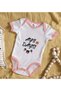Bk Kids Pink Baby Bodysuit with the Same Uncle Design - 1, 3-6 Months. - 2