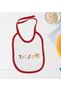 Bk Kids Auntie-Designed Red Baby Bodysuit and Bib Gift Set - 1, 12-18 Months. - 4