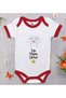 Bk Kids First Tooth Design Red Baby Bodysuit - 1, 12-18 Months.