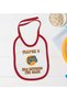 Bk Kids Player 3 Design Red Baby Bodysuit and Bib Gift Set - 1, for Ages 12-18 Months. - 4