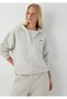 Hooded Gray Women's Sweatshirt 1S20005-83096