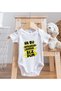 BK Kids Bezdum-Designed White Baby Bodysuit and Bib Gift Set—4, 0–3 Months - 4
