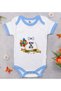 BK Kids Blue Baby Bodysuit with Circumcision Design - Size 4, 12–18 months