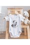 Bk Kids Atatürk-Themed White Baby Bodysuit - 10, 0-3 Months. - 4
