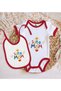 Bk Kids Super Mom Designed Red Baby Bodysuit and Bib Gift Set - 1, for Ages 12-18 Months. - 2