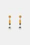 Marka Zr Model Orange Swinging Ethnic Earrings - 2