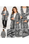 Ethnic Pattern Short Cardigan - 2