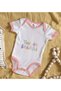 BK Kids "You Are Beautiful" Design Pink Baby Bodysuit-1, 0–3 Months - 2
