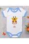 Bk Kids Super Hero Design Blue Baby Bodysuit - 1, 12-18 Months.