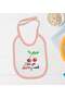 BK Kids Cherry Much Designer Pink Baby Bodysuit and Bib Gift Set-1, 0–3 Months - 3