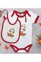 Bk Kids Cute Sailor-Designed Red Baby Bodysuit and Bib Gift Set - 1, 0-3 Months.