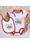 Bk Kids Geliysen Gel Design Red Baby Bodysuit and Bib Gift Set - 1, for 0-3 Months. - 2